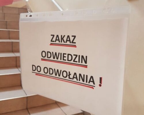 Zakaz odwiedzin -WAŻNE INFORMACJE