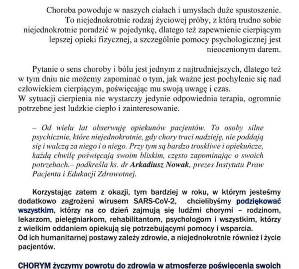 List od Władz Zbąszynka