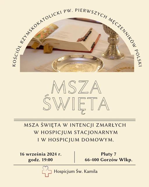 Msza 16.09.2024