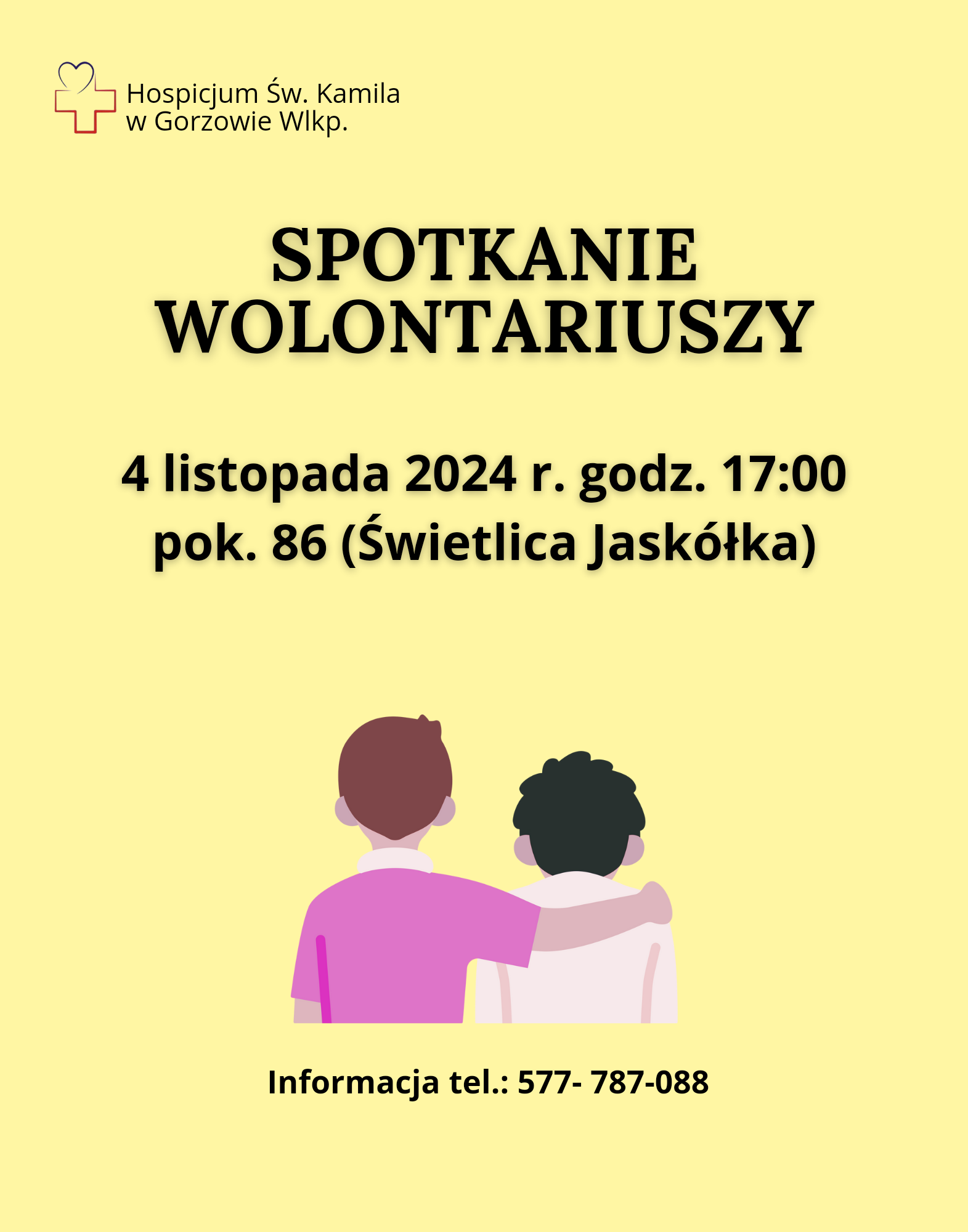 SPOTKANIE WOLONTARIUSZY 4.11.2024