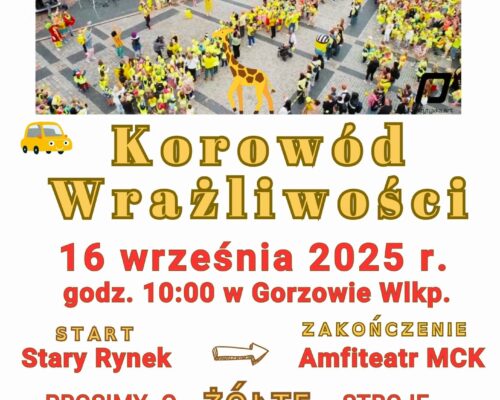 Chodź z nami w Korowodzie Wrażliwości