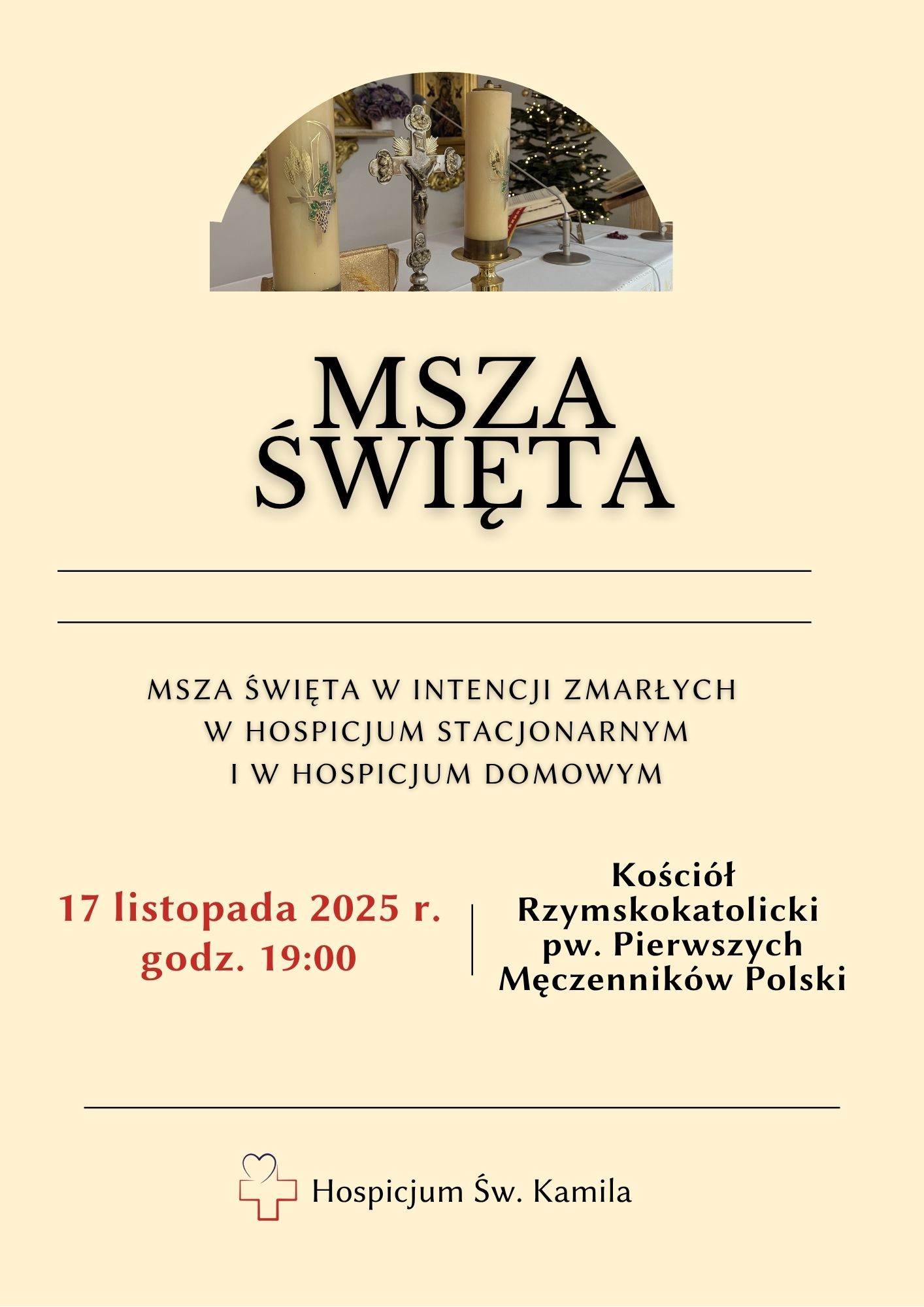 Msza za zmarłych 17.11.2025