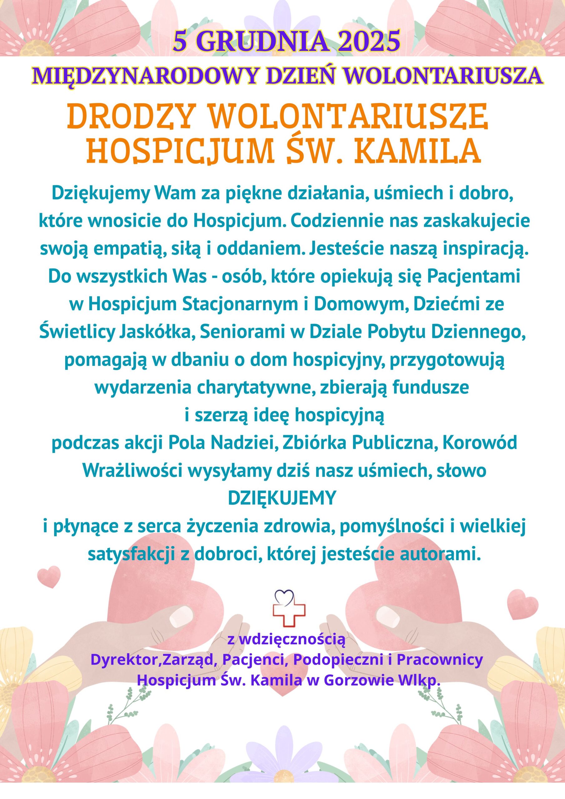 5 grudnia Międzynarodowy Dzień Wolontariusza