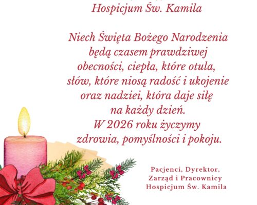 Życzymy spokojnych świąt