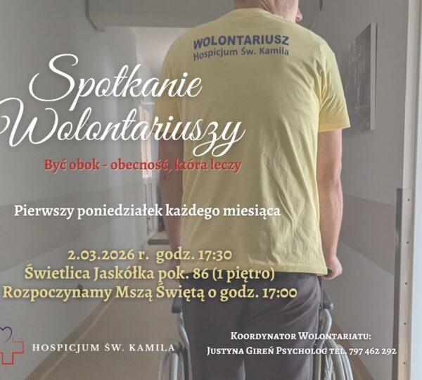 spotkanie wolontariuszy 2 marca