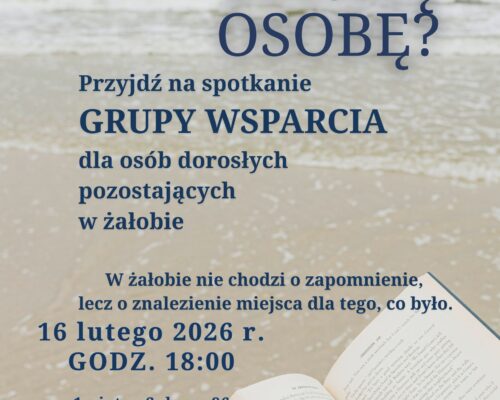 16 lutego grupa wsparcia