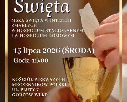 Msza św. za zamarłych w środę 15 lipca